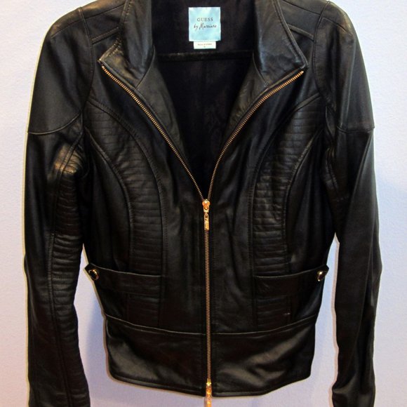 Womens Coats Guess By Marciano Leather Jacket MARCIANO By GUESS